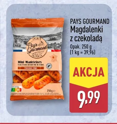 Magdalenki z czekoladą Pays Gourmand promocja w Aldi