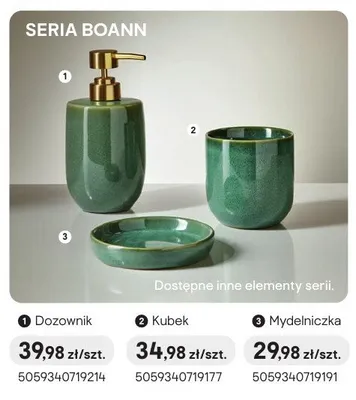 Kubek łazienkowy Boann promocja w Castorama