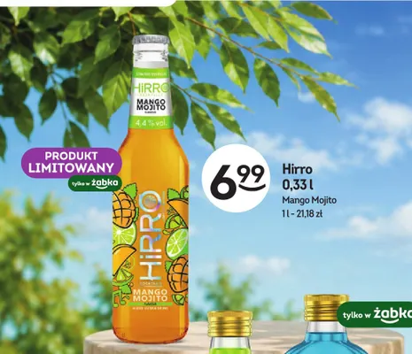 Drink Hirro Mango Mojito promocja w Żabka