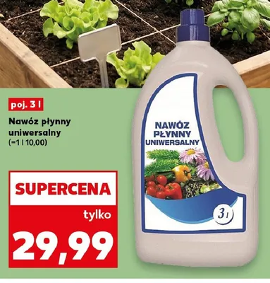 Nawóz płynny uniwersalny promocja w Kaufland