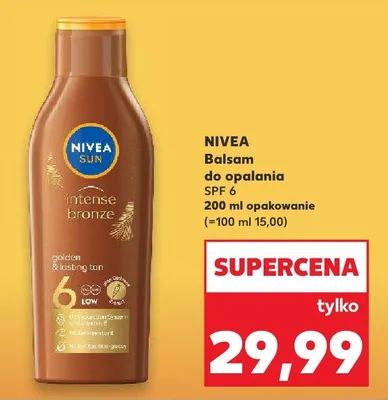 Balsam do opalania SPF 6 promocja w Kaufland