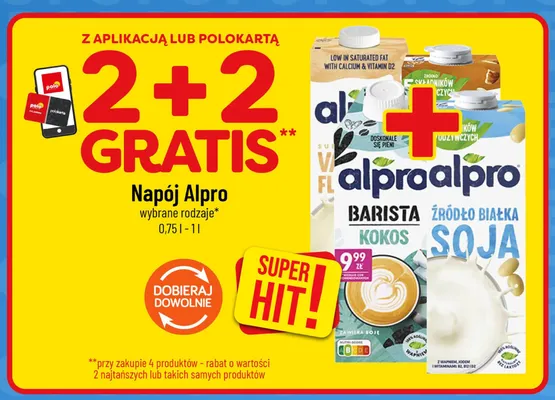 Napój sojowy Alpro Soja promocja w POLOmarket