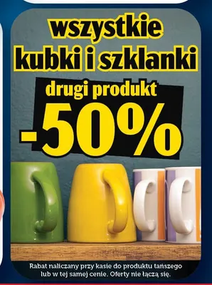 Kubki i szklanki promocja w TOPAZ