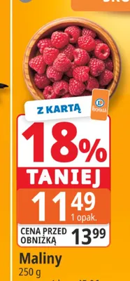 Maliny promocja w Leclerc