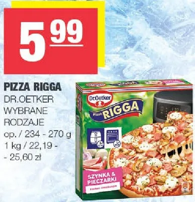 Pizza Rigga Dr.Oetker promocja w SPAR