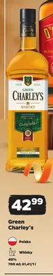 Whisky Green Charley's promocja w Netto