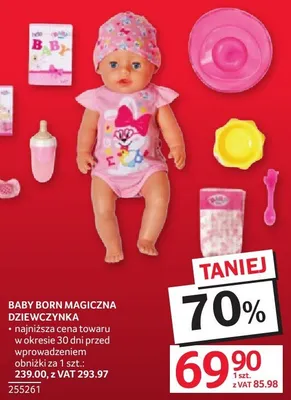 Baby Born Magiczna dziewczynka promocja w Selgros