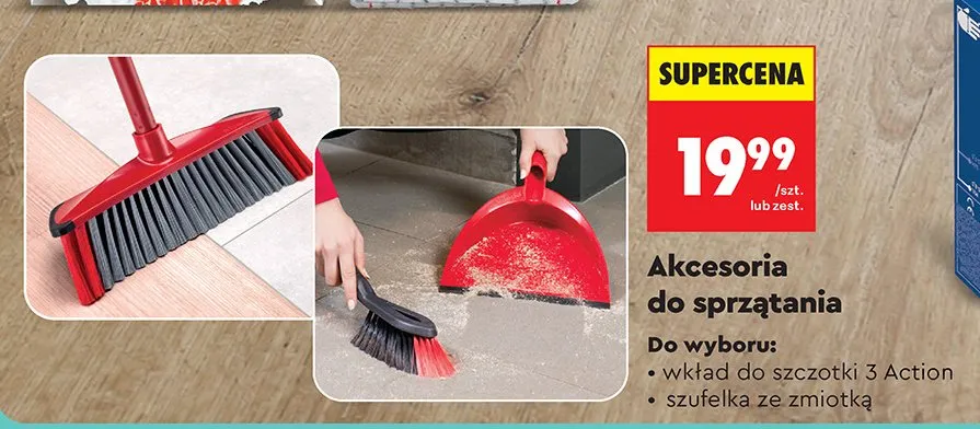 Akcesoria do sprzątania promocja w Biedronka