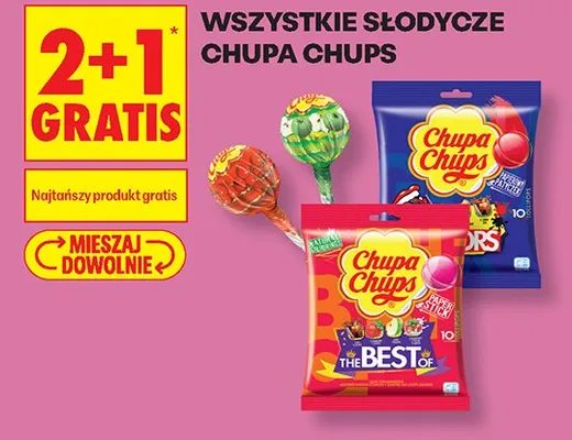 Lizaki Chupa Chups The Best Of promocja w Biedronka