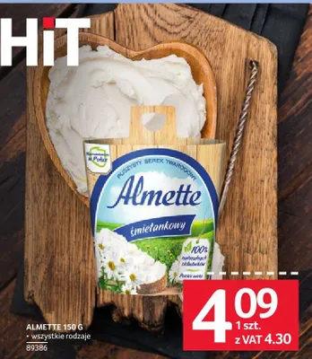 Ser Almette śmietankowy 150 g promocja w Selgros