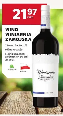 Wino Winiarnia Zamojska Polska promocja w Stokrotka