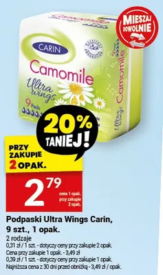Podpaski Ultra Wings promocja w Twój Market
