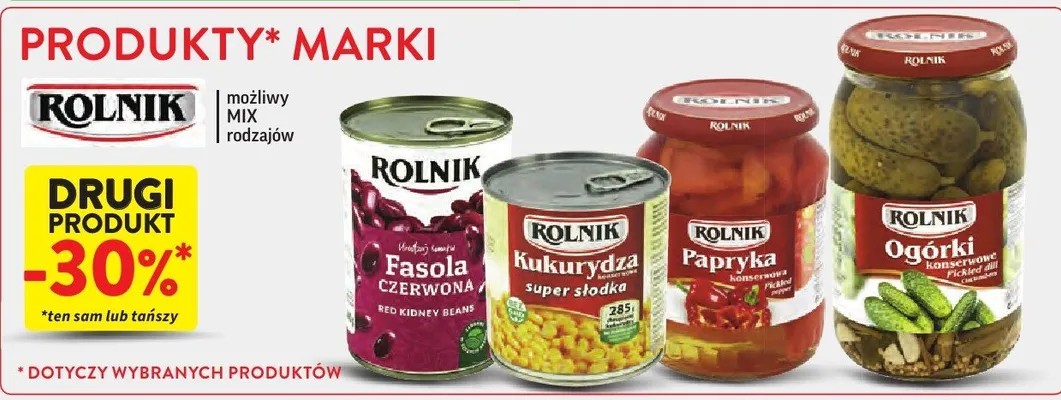 Papryka Rolnik promocja w Intermarche