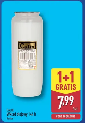 Wkład olejowy 144 h promocja w Aldi