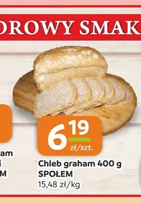 Chleb graham Społem promocja w Społem Częstochowa