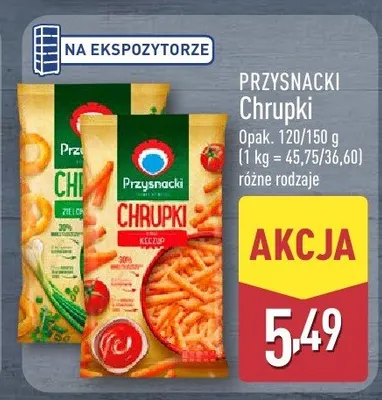 Chrupki promocja w Aldi