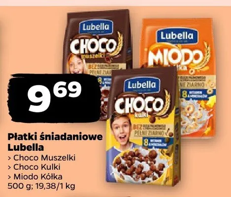 Płatki śniadaniowe Miodo Kółka promocja w Netto