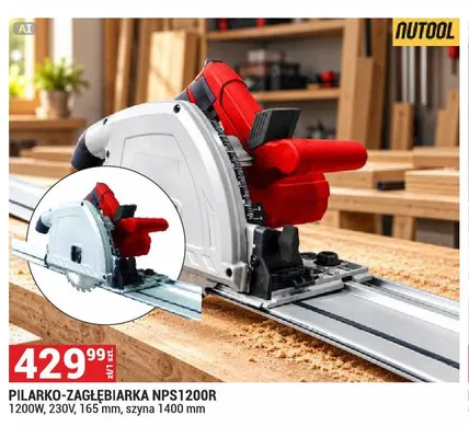 Pilarko-zagłębiarka NPS1200R Nutool promocja w Merkury Market