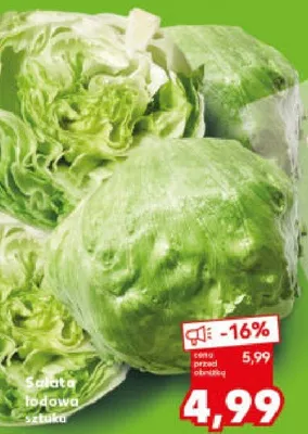 Sałata promocja w Kaufland