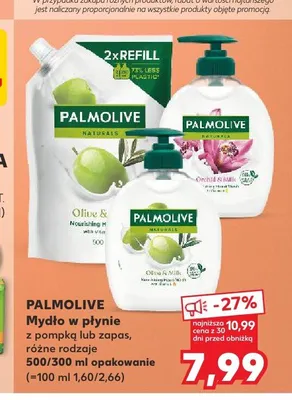 Mydło w płynie zapas Palmolive Naturals Olive & Milk promocja w Kaufland