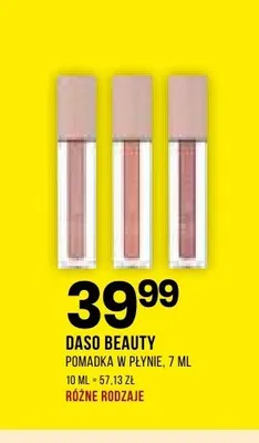 Pomadka w płynie Daso Beauty promocja w Drogerie Natura