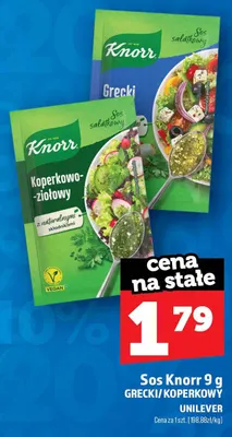 Sos sałatkowy koperkowo-ziołowy Knorr promocja w TOPAZ
