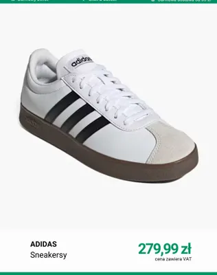 Sneakersy Adidas promocja w Deichmann