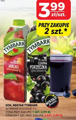 Nektar porzeczka promocja w Top Market