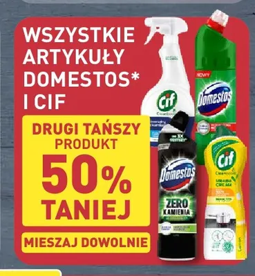 Artykuły Domestos i Cif promocja w Aldi