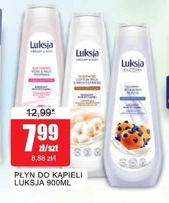 Płyn do kąpieli Luksja promocja w Bingo