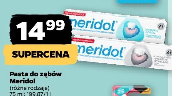 Pasta do zębów promocja w Netto