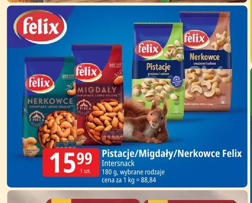 Migdały Felix promocja w Leclerc