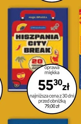 Książka Hiszpania City Break oprawa miękka promocja w Empik