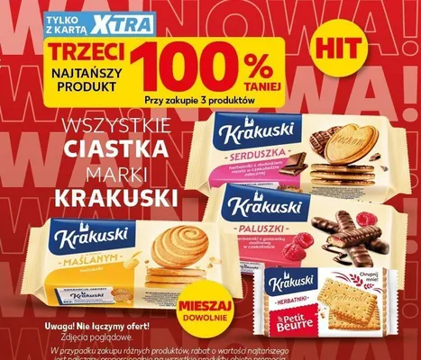 Ciastka Krakuski promocja w Kaufland