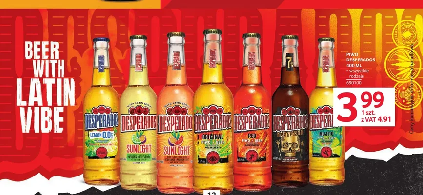 Piwo Desperados Nocturno promocja w Selgros