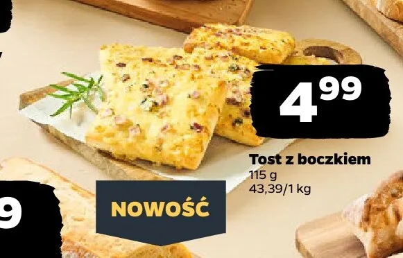 Tost z boczkiem promocja w Netto