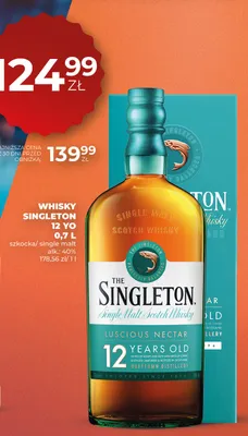 Whisky Singleton 12 YO promocja w Duży Ben
