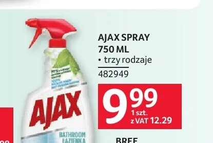 Spray Ajax promocja w Selgros