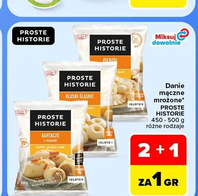 Kopytka Proste Historie promocja w Carrefour Market