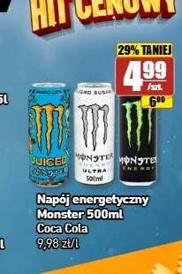 Napój energetyczny Monster Ultra promocja w API Market