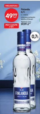 Wódka Finlandia promocja w Żabka