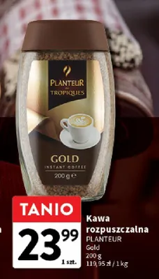 Kawa rozpuszczalna Planteur des Tropiques Gold promocja w Intermarche