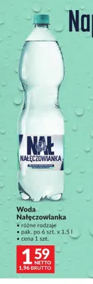 Woda Nałęczowianka promocja w Makro