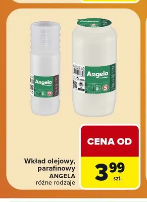 Wkład parafinowy Angela promocja w Carrefour Express