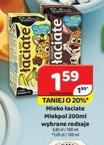 Mleko Łaciate Mlekpol promocja w Delfin