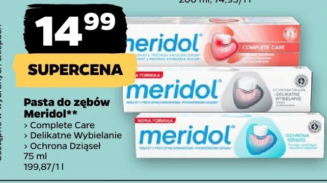 Pasta do zębów Complete Care promocja w Netto