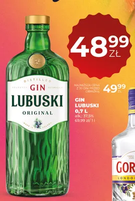 Gin Lubuski promocja w Duży Ben