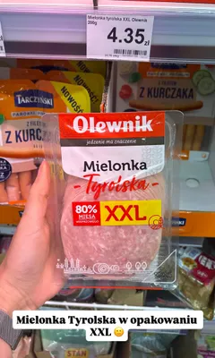 Mielonka tyrolska Olewnik XXL promocja w Dino