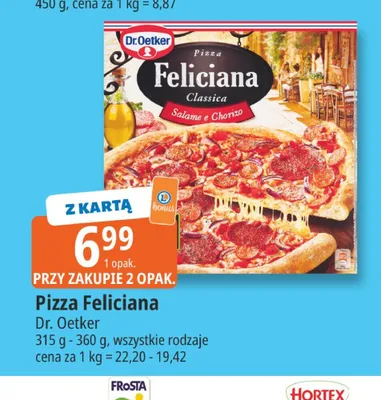 Pizza Feliciana Dr. Oetker promocja w Leclerc