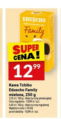 Kawa Tchibo Eduscho Family mielona promocja w Twój Market
